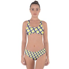 Wafer Size Figure Criss Cross Bikini Set by Mariart