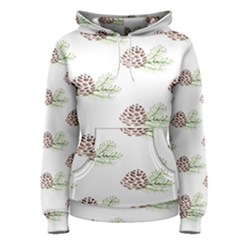 Pinecone Pattern Women s Pullover Hoodie