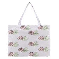 Pinecone Pattern Medium Tote Bag by Mariart