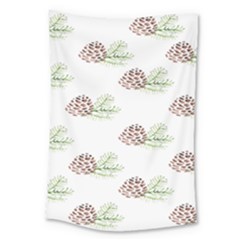 Pinecone Pattern Large Tapestry