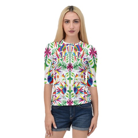 Peacock Rainbow Animals Bird Beauty Sexy Quarter Sleeve Raglan Tee by Mariart