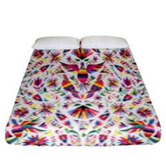 Peacock Rainbow Animals Bird Beauty Sexy Flower Floral Sunflower Star Fitted Sheet (king Size) by Mariart