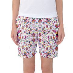 Peacock Rainbow Animals Bird Beauty Sexy Flower Floral Sunflower Star Women s Basketball Shorts by Mariart