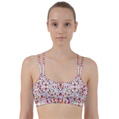 Peacock Rainbow Animals Bird Beauty Sexy Flower Floral Sunflower Star Line Them Up Sports Bra by Mariart