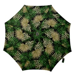 Tropical Pattern Hook Handle Umbrellas (medium) by ValentinaDesign