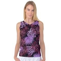 Tropical Pattern Women s Basketball Tank Top by ValentinaDesign