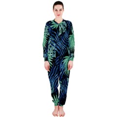 Tropical Pattern Onepiece Jumpsuit (ladies)  by ValentinaDesign