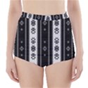 Folklore pattern High-Waisted Bikini Bottoms View1