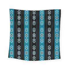 Folklore Pattern Square Tapestry (small) by ValentinaDesign