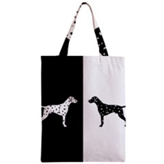Dalmatian Dog Zipper Classic Tote Bag