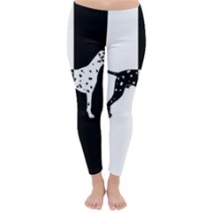 Dalmatian Dog Classic Winter Leggings by Valentinaart