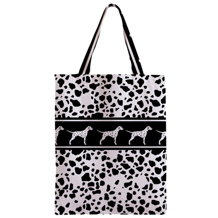 Dalmatian dog Zipper Classic Tote Bag