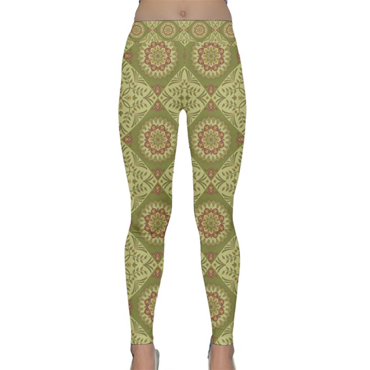 Oriental pattern Classic Yoga Leggings