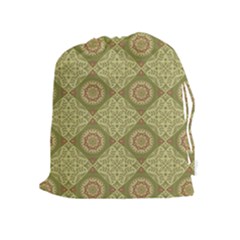 Oriental Pattern Drawstring Pouches (extra Large)