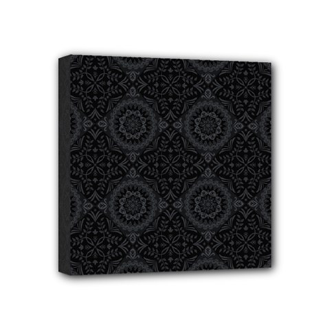 Oriental Pattern Mini Canvas 4  X 4  by ValentinaDesign