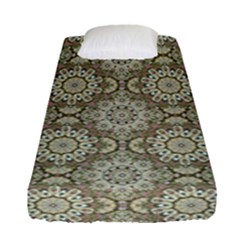 Oriental pattern Fitted Sheet (Single Size)