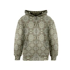 Oriental pattern Kids  Zipper Hoodie