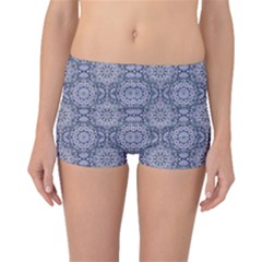 Oriental Pattern Boyleg Bikini Bottoms