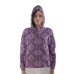Oriental pattern Hooded Wind Breaker (Women)