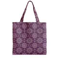 Oriental pattern Zipper Grocery Tote Bag
