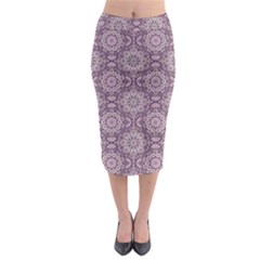 Oriental pattern Midi Pencil Skirt