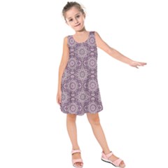 Oriental Pattern Kids  Sleeveless Dress by ValentinaDesign