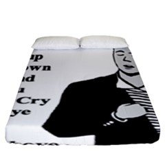 Rick Astley Fitted Sheet (king Size) by Powwow