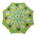 Amazon Forest Natural Green Yellow Leaf Golf Umbrellas View1