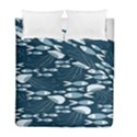 Jellyfish Fish Cartoon Sea Seaworld Duvet Cover Double Side (Full/ Double Size) View1