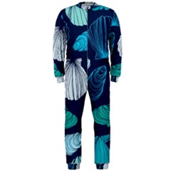 Mega Menu Seashells Onepiece Jumpsuit (men)  by Mariart