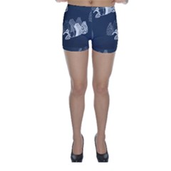 Japan Food Sashimi Skinny Shorts by Mariart