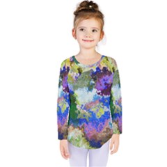 Color mix canvas                            Kids  Long Sleeve Tee
