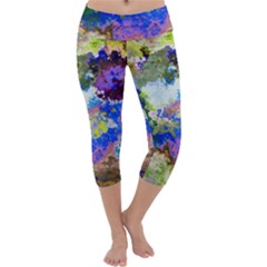 Color mix canvas                            Capri Yoga Leggings