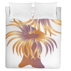 Sea Anemone Duvet Cover Double Side (queen Size) by Mariart
