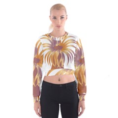 Sea Anemone Cropped Sweatshirt