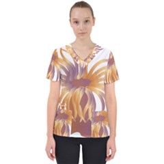 Sea Anemone Scrub Top