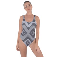 Triangle Wave Chevron Grey Sign Star Bring Sexy Back Swimsuit by Mariart