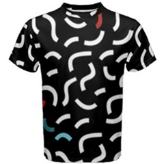 Toucan White Bluered Men s Cotton Tee