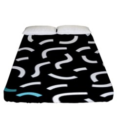 Toucan White Bluered Fitted Sheet (king Size)