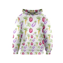 Vegetable Pattern Carrot Kids  Pullover Hoodie