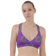 Art Mandala Design Ornament Flower Sweetheart Sports Bra