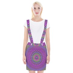 Art Mandala Design Ornament Flower Braces Suspender Skirt