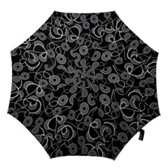 Floral Pattern Background Hook Handle Umbrellas (medium) by BangZart