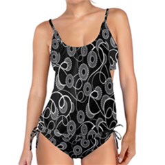 Floral Pattern Background Tankini Set by BangZart