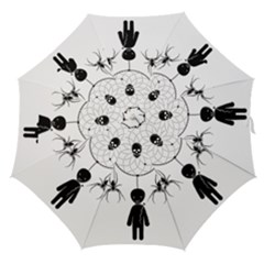 Voodoo Dream-catcher  Straight Umbrellas by Valentinaart