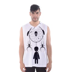 Voodoo Dream-catcher  Men s Basketball Tank Top by Valentinaart