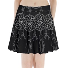 Voodoo Dream-catcher  Pleated Mini Skirt by Valentinaart