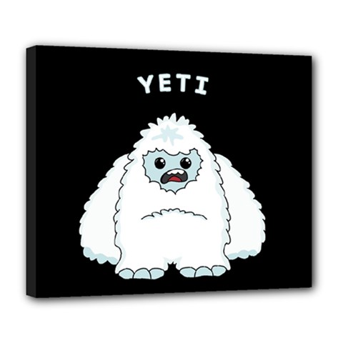 Yeti Deluxe Canvas 24  X 20   by Valentinaart