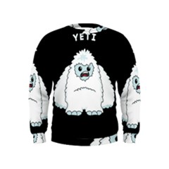 Yeti Kids  Sweatshirt by Valentinaart