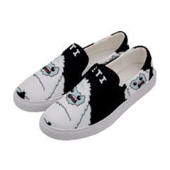 Yeti Women s Canvas Slip Ons by Valentinaart